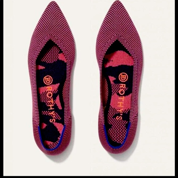 Rothy’s Rose Double Stitch Point - Picture 1 of 6